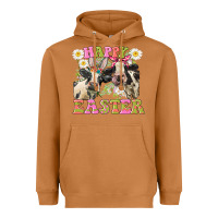 Meerkat Happy Easter Heifers Easter Day Heavyweight Hoodie - CowGirlArtShop