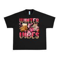 Black pink winter vibes Urban Heavy Tee - MaliasSmallBusiness