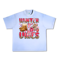 Grape Ice pink winter vibes Urban Heavy Tee - MaliasSmallBusiness