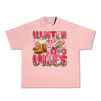 Salmon pink winter vibes Urban Heavy Tee - MaliasSmallBusiness