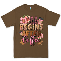 Cacao life begins after coffee Premium Tee - JahusDesignShop