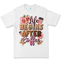 White life begins after coffee Premium Tee - JahusDesignShop