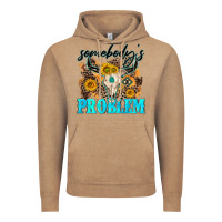 Vintage Coffee somebodys problem Vintage Hoodie - NancyCooperArtShop