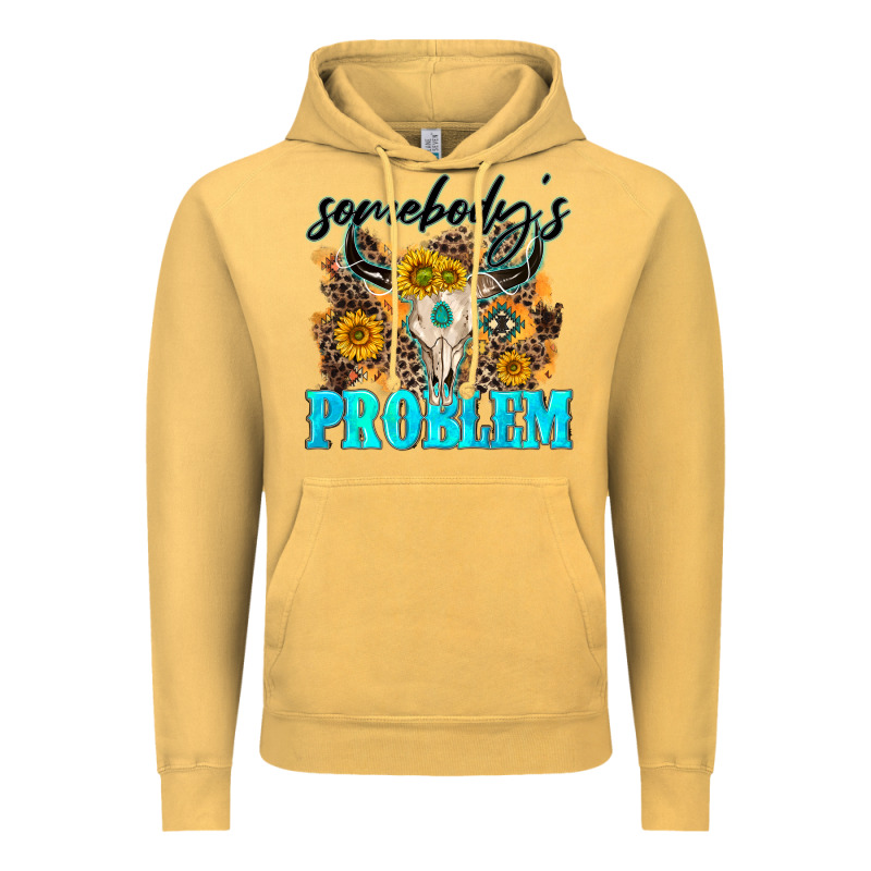 Somebodys Problem Vintage Hoodie by NancyCooperArtShop | Teevron