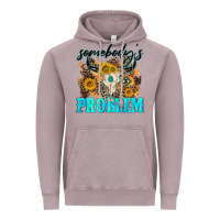Vintage Zinc somebodys problem Vintage Hoodie - NancyCooperArtShop