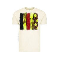 Vintage Arctic softball brushstroke Vintage Tee - NancyCooperArtShop