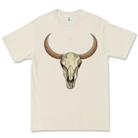 Bone bull skull Premium Tee - AdoDesignShop
