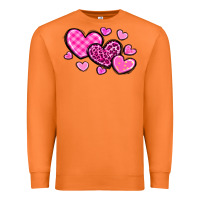 Carrot love hearts Premium Sweatshirt - OliviaCreatesArt
