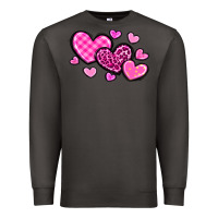 Smoke love hearts Premium Sweatshirt - OliviaCreatesArt