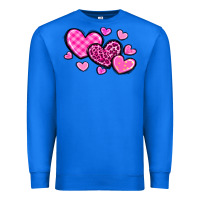 True Royal love hearts Premium Sweatshirt - OliviaCreatesArt