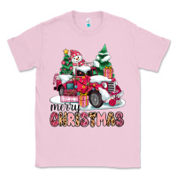 Bubblegum Pink pink merry christmas Classic Tee - MaliasSmallBusiness