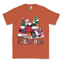 Copper pink merry christmas Classic Tee - MaliasSmallBusiness