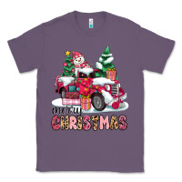 Lavender pink merry christmas Classic Tee - MaliasSmallBusiness