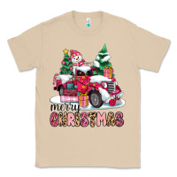 Mushroom pink merry christmas Classic Tee - MaliasSmallBusiness