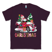 Plum pink merry christmas Classic Tee - MaliasSmallBusiness