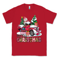 Red pink merry christmas Classic Tee - MaliasSmallBusiness