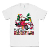White pink merry christmas Classic Tee - MaliasSmallBusiness
