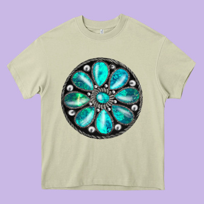 Gemstone Heavy Core Tee Designed By Jahusdesignshop
