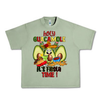 Oil Green holy guacamole its fiesta time Urban Heavy Tee - JahusDesignShop