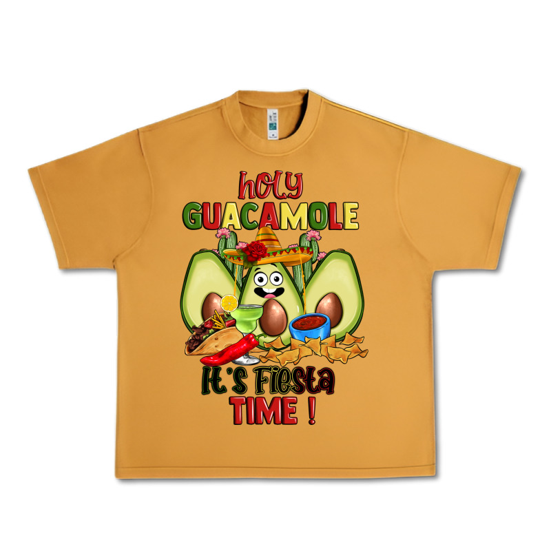 Holy Guacamole Its Fiesta Time Urban Heavy Tee by JahusDesignShop | Teevron