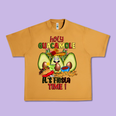 Holy Guacamole Its Fiesta Time Urban Heavy Tee Designed By Jahusdesignshop