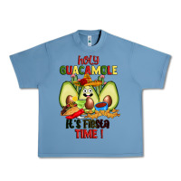 Pebble Blue holy guacamole its fiesta time Urban Heavy Tee - JahusDesignShop