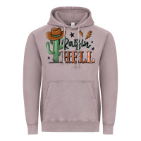 Vintage Zinc raisin hell cowboy cactus Vintage Hoodie - MaliasSmallBusiness