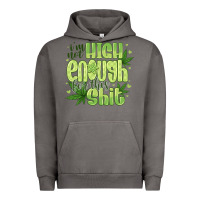 Pigment Tornado i'm not high enough for Urban Hoodie - CowhideDigitalArt