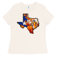 Bone texas map fall Ladies Tee - JahusDesignShop