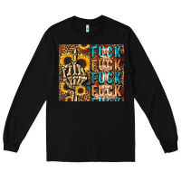 Black fuck Long Sleeve Tee - LillyAllenDesigns