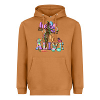 Meerkat He is alive Easter Day Heavyweight Hoodie - CowGirlArtShop