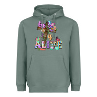 Sage He is alive Easter Day Heavyweight Hoodie - CowGirlArtShop