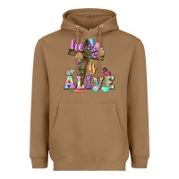Toasted Coconut He is alive Easter Day Heavyweight Hoodie - CowGirlArtShop
