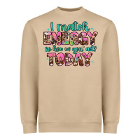 Mushroom i match energy so how we gon' act Heavyweight Sweatshirt - Artiststas