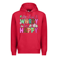 Don't Worry Be Happy Easter Day Premium Hoodie | Teevron