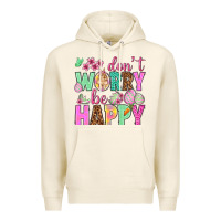 Tofu Don't worry be happy Easter Day Premium Hoodie - HowdyJamesFarm