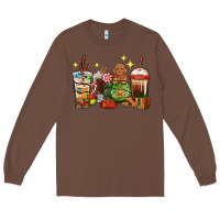Chestnut Christmas coffee cups with Poodle Long Sleeve Tee - RanaPortraitStore