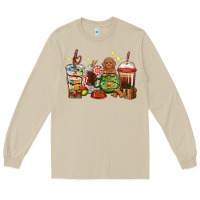 Mushroom Christmas coffee cups with Poodle Long Sleeve Tee - RanaPortraitStore