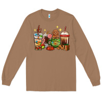 Toasted Coconut Christmas coffee cups with Poodle Long Sleeve Tee - RanaPortraitStore
