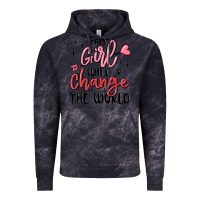 Cloud Black this girl will change the world Vintage Hoodie - MaliasSmallBusiness