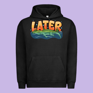 Later Urban Hoodie Designed By Cowhidedigitalart