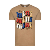 Vintage Coffee American mini Vintage Tee - NancyCooperArtShop
