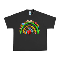 Pigment Black school rainbow Urban Heavy Tee - NancyCooperArtShop