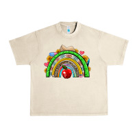 Sandshell school rainbow Urban Heavy Tee - NancyCooperArtShop