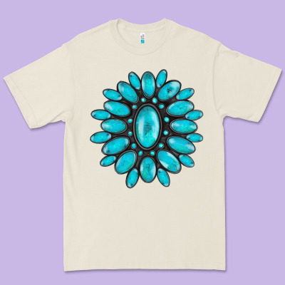 Turqoise Gemstone Premium Tee Designed By Adodesignshop
