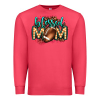 Cardinal blessed american football mom lightbulb letters Premium Sweatshirt - OliviaCreatesArt