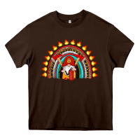 Chocolate Brown firefighter gnomes rainbow Heavy Core Tee - Artiststas