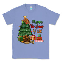 Colony Blue merry christmas y'all Classic Tee - MaliasSmallBusiness