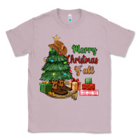 Lilac merry christmas y'all Classic Tee - MaliasSmallBusiness