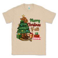 Mushroom merry christmas y'all Classic Tee - MaliasSmallBusiness